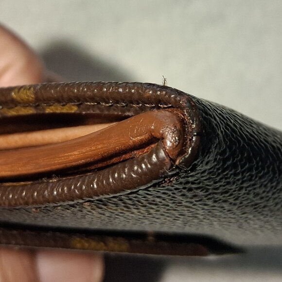 Louis Vuitton 1989 Elise Trifold Wallet Stamp 8905 AN with COA - Picture 12 of 16